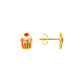 boucle d'oreilles enfant cupcake