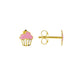 boucle d'oreilles enfant cupcake