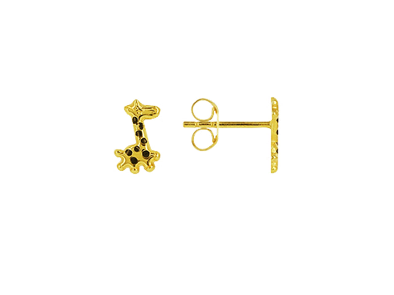 boucle d'oreilles enfant girafe