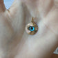 pendentif oeil or 18 carats